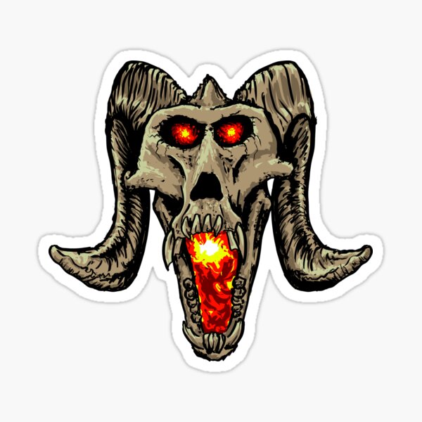 Conjuror's Hellfire Sticker