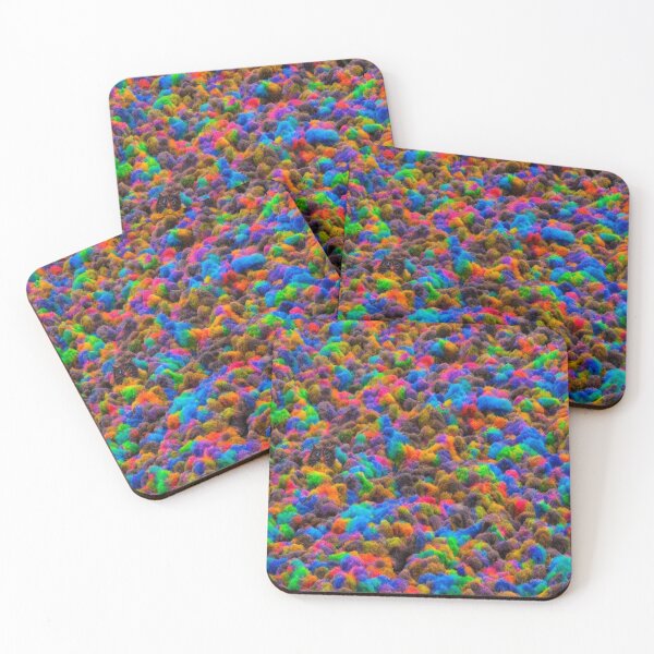 Item preview, Colorful Abstract Forest designed and sold by calibrit.