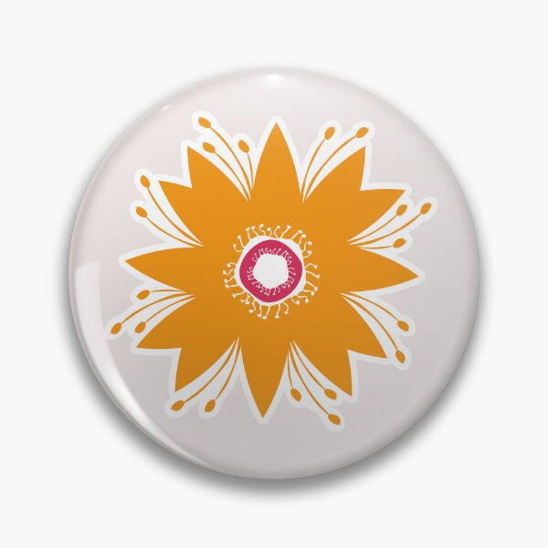 Item preview, Copy of Flower sticker, Sticker summer Blossom yellow designed and sold by Createya.