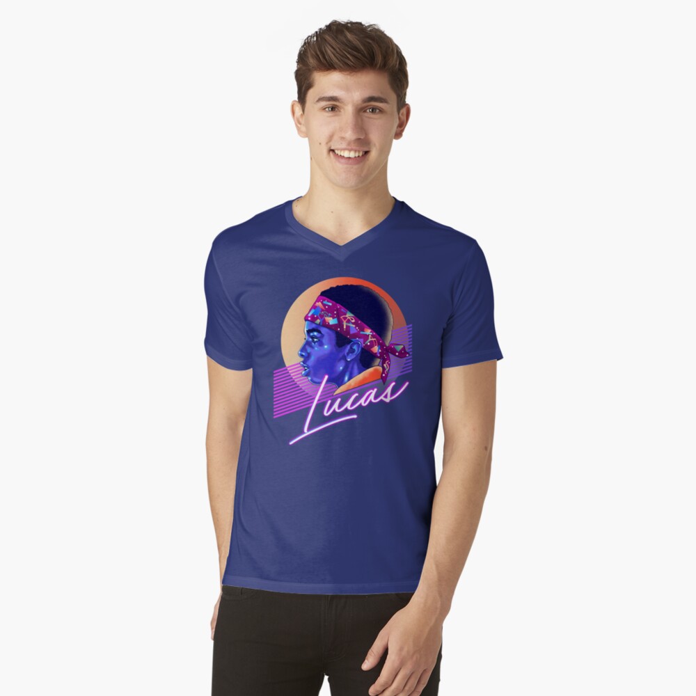 Item preview, V-Neck T-Shirt designed and sold by thelasttype.