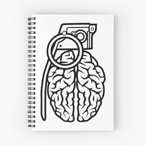Item preview, Brain Grenade Cartoon designed and sold by ThatMerchStore.