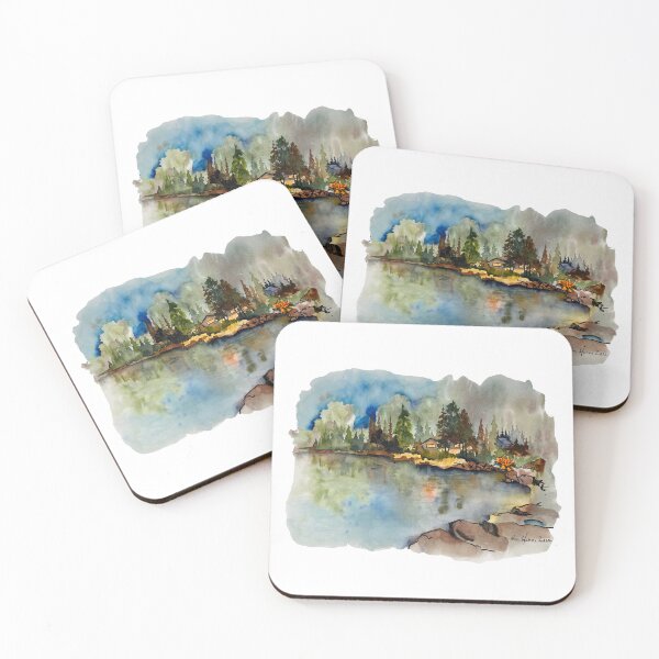 Item preview, Cabin on the Lake designed and sold by MiniMatisse.