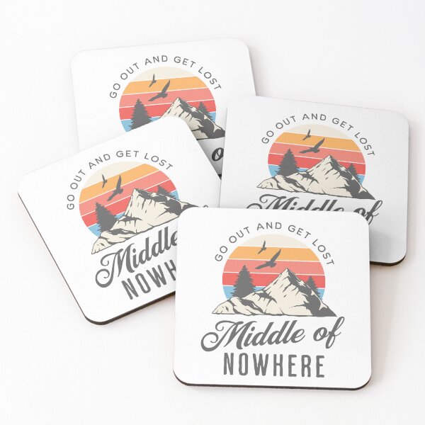 Item preview, Middle of Nowhere - Outdoors Sunset designed and sold by DKJY-Designs.
