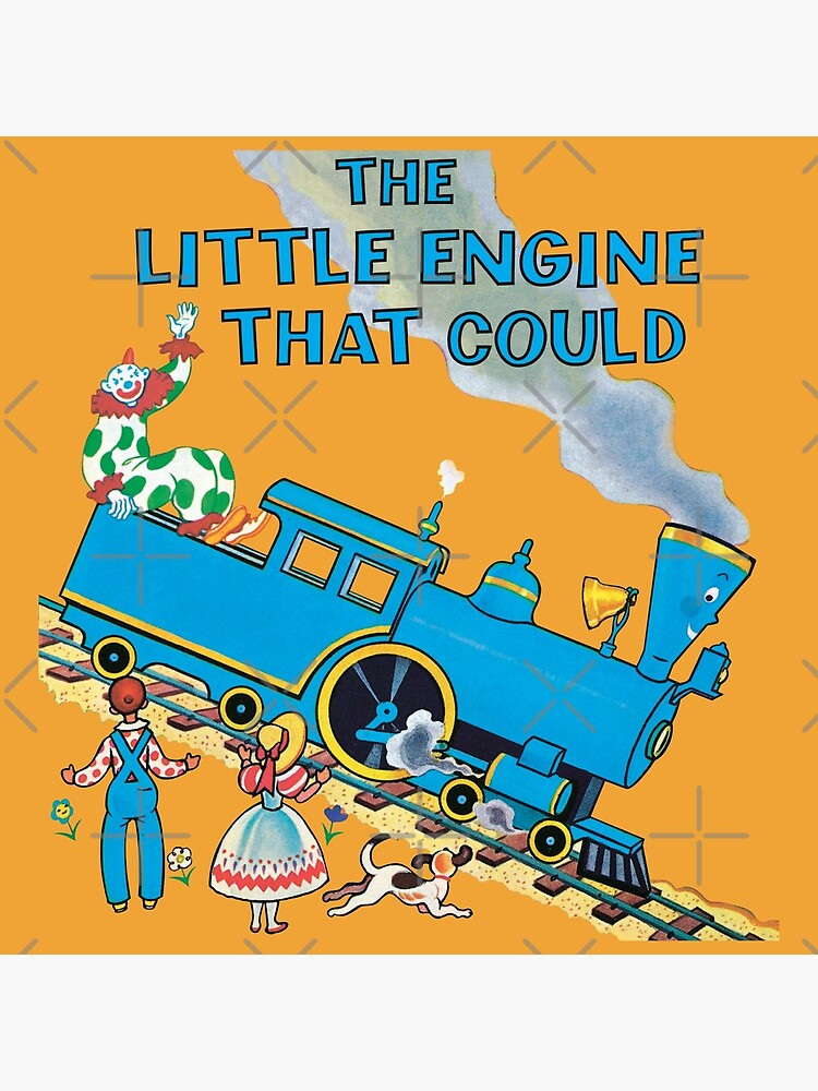 "The Little Engine That Could little golden book classic illustration