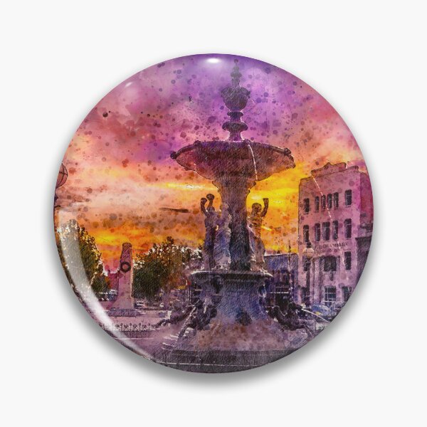 Item preview, Sunset at View Point - Artists Watercolor and Sketch - Bendigo, Victoria designed and sold by Steven Jodoin.