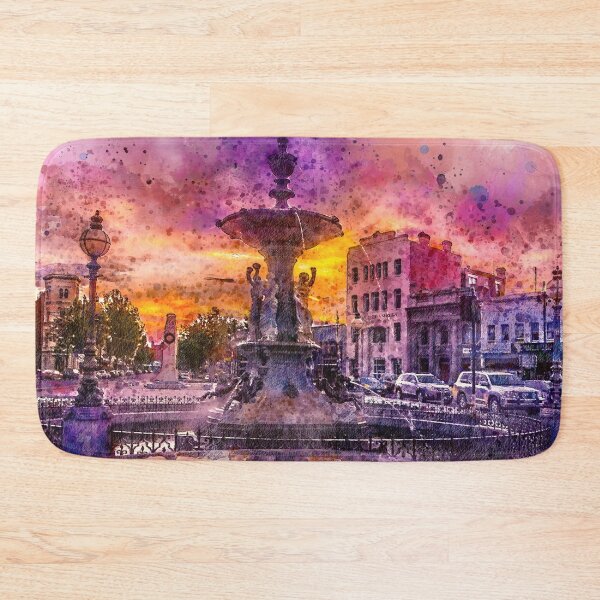 Item preview, Sunset at View Point - Artists Watercolor and Sketch - Bendigo, Victoria designed and sold by Steven Jodoin.