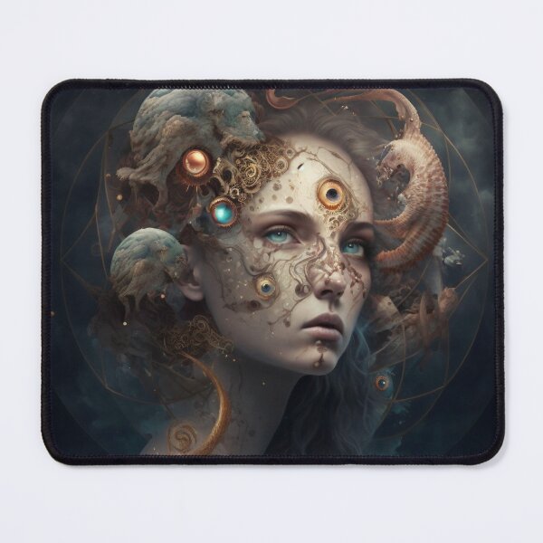 Item preview, Esoteric Wall Art, Metal Wall Art, Scorpio, Female, Male, Zodiacal Sign, Esoteric, Astrology, Fantasy, Mystery, Gift designed and sold by esoTeriko.