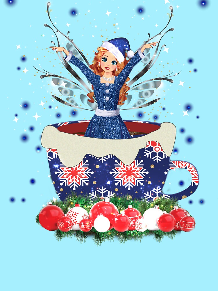 Thumbnail 3 of 3, Fitted Scoop T-Shirt, Felicia's Christmas Surprise Collection designed and sold by TeelieTurner.