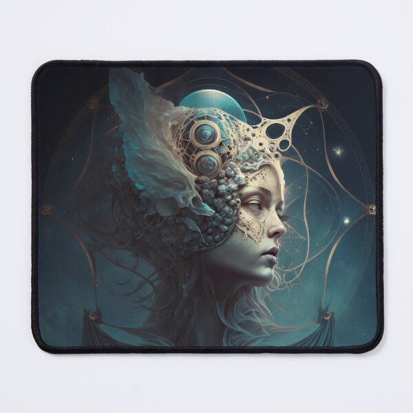 Item preview, Esoteric Wall Art, Metal Wall Art, Virgo, Female, Zodiacal Sign, Esoteric, Astrology, Fantasy, Mystery, Gift designed and sold by esoTeriko.