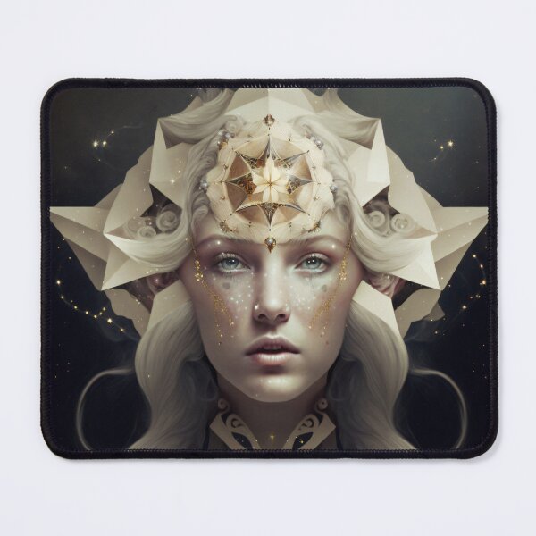Item preview, Esoteric Wall Art, Metal Wall Art, Virgo, Female, Zodiacal Sign, Esoteric, Astrology, Fantasy, Mystery, Gift designed and sold by esoTeriko.