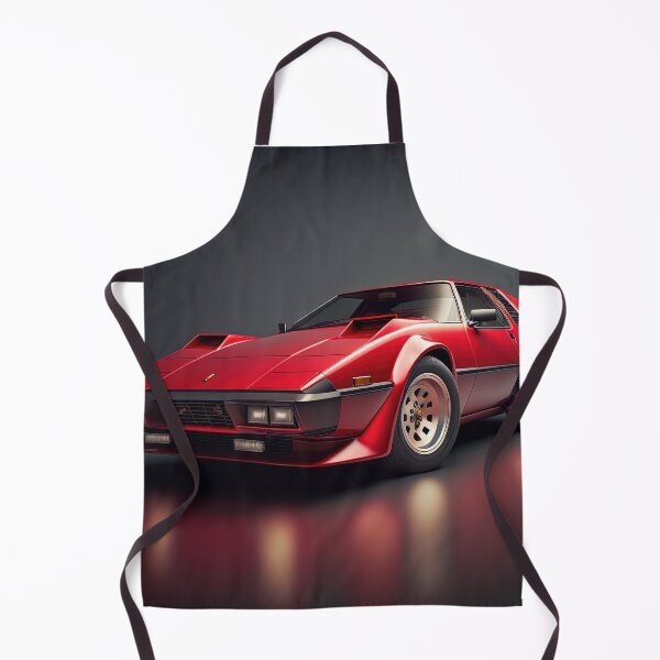 Item preview, Red beautiful vintage sport car on a clean dark background designed and sold by OwnByCats.