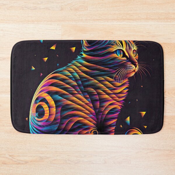 Item preview, gato fractal designed and sold by DESIGNERCATS.