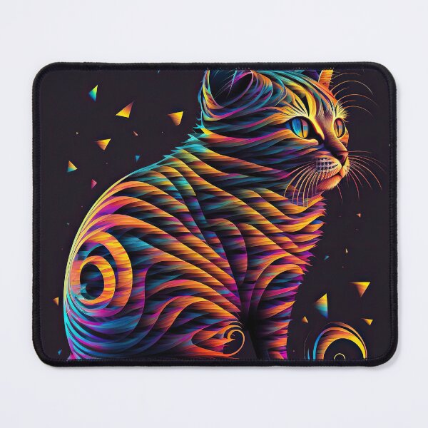 Item preview, Fractal cat designed and sold by DESIGNERCATS.
