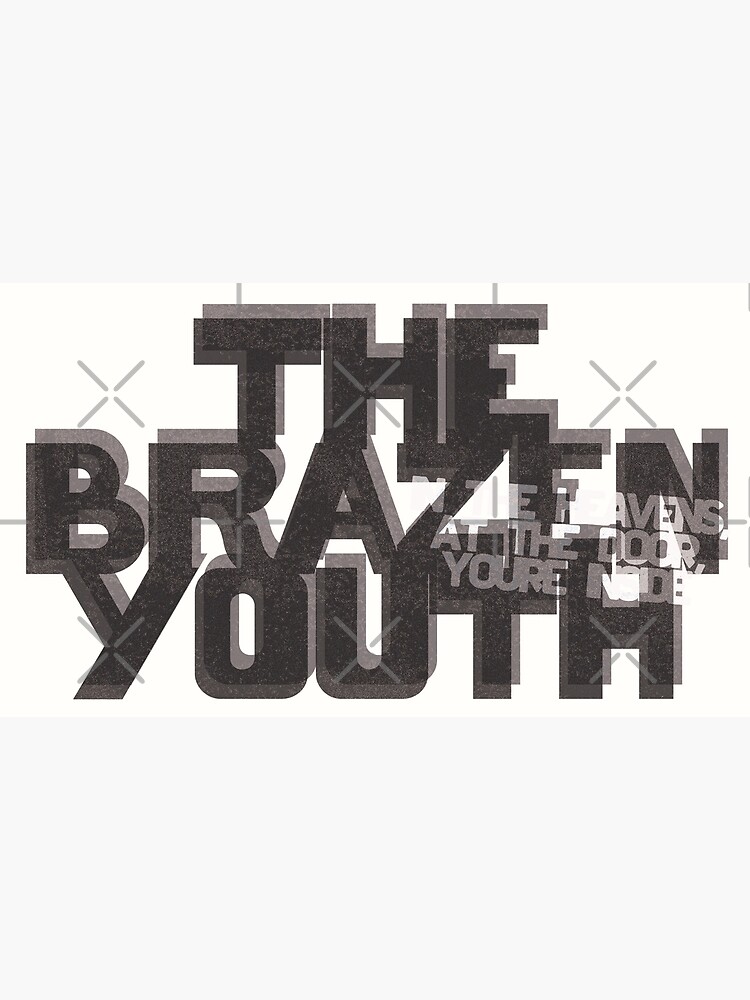 The Brazen Youth - Emma - Linocut Inspired Design Poster for Sale