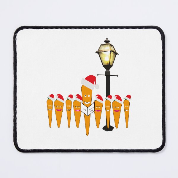 Item preview, Carrots Go Carolling designed and sold by Notorious CodFather Designer Studio.