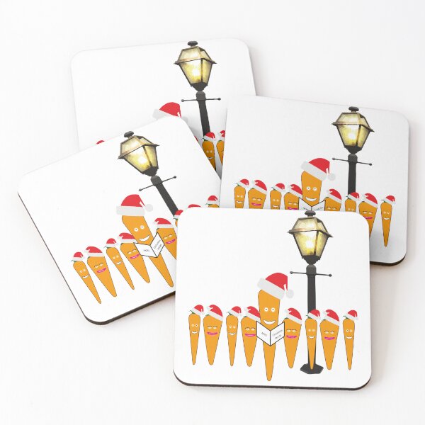 Item preview, Carrots Go Carolling designed and sold by Notorious CodFather Designer Studio.