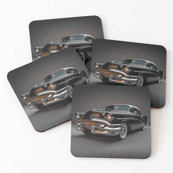 Item preview, Black beautiful vintage car on a clean background designed and sold by OwnByCats.
