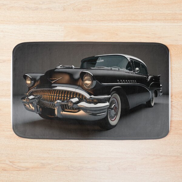 Item preview, Black beautiful vintage car on a clean background designed and sold by OwnByCats.