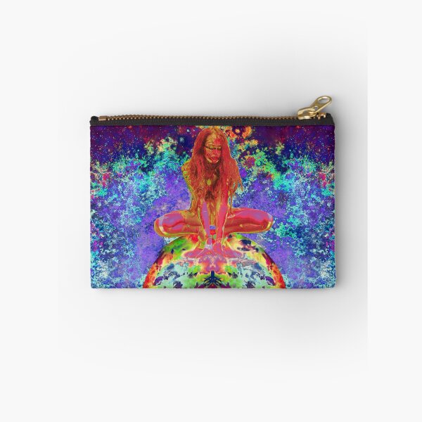 Item preview, Wandering Planet Nibiru Astral Goddess Sitting in galaxy by Tribal Trouble Painter designed and sold by tribaltrouble.