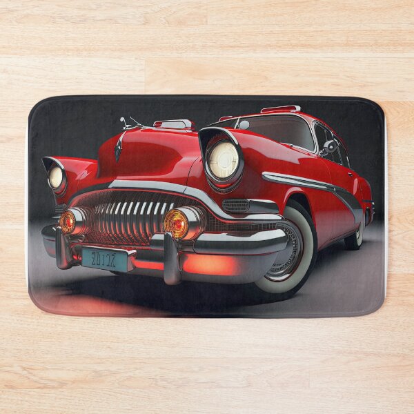 Item preview, Red beautiful vintage sport car on a clean dark background designed and sold by OwnByCats.