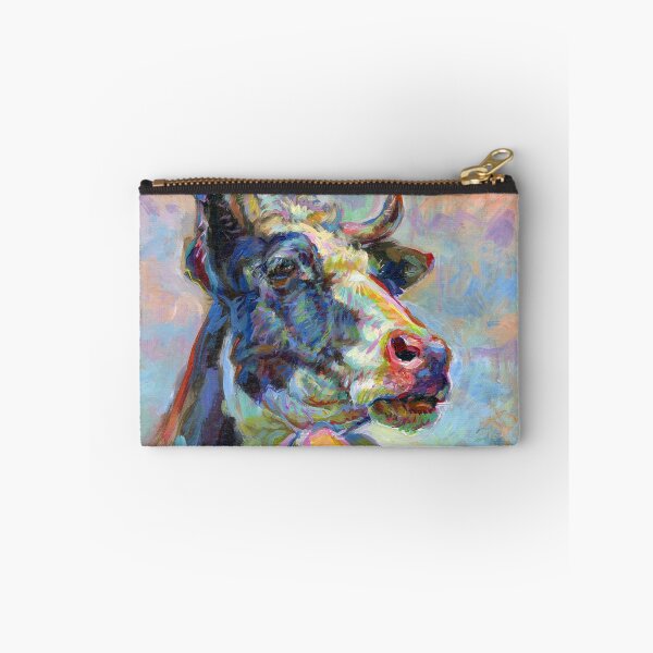 Aperçu de l'œuvre Portrait de vache colorée créée et vendue par elfeather.