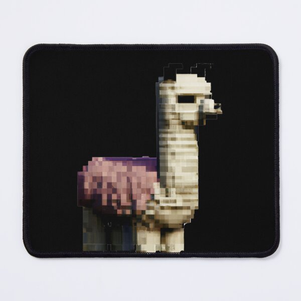 Item preview, 8-bit llama shades sticker -- 3D designed and sold by glitchman2.