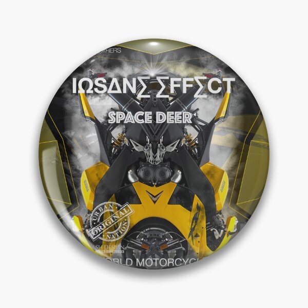 Item preview, Insane Effect - Space Deer - World Motorcycles designed and sold by SHdesigner.