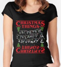 Christmas Things Women's Fitted Scoop T-Shirt