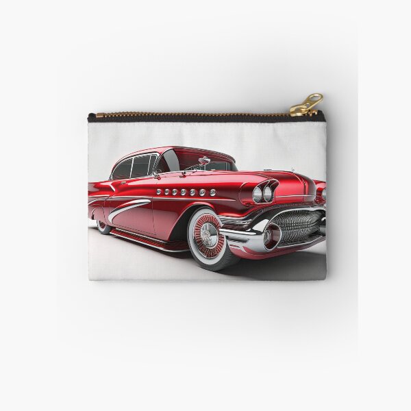 Item preview, Red beautiful vintage car on a clean background designed and sold by OwnByCats.