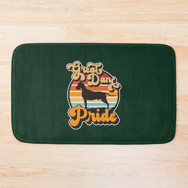 Item preview, Great Dane Pride Retro Sunset Dog Silhouette Pet Design designed and sold by CRHPOD20.