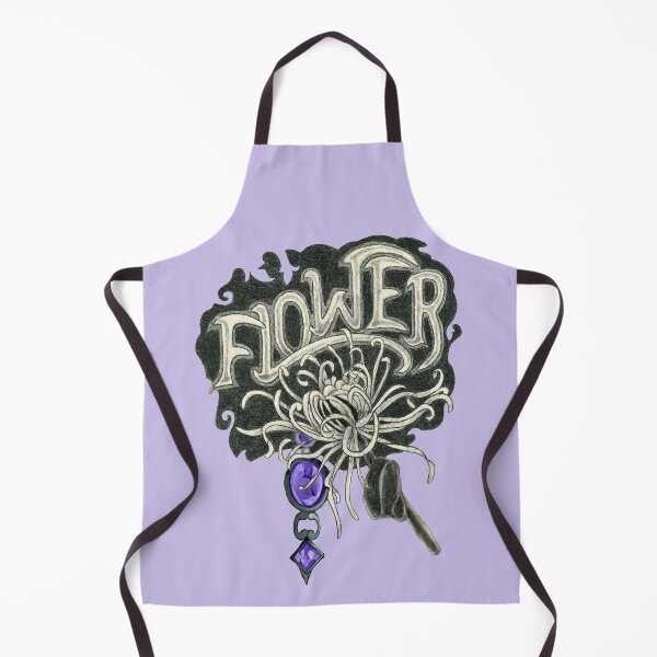 Item preview, Spider chrysanthemum and lettering designed and sold by KnowingWonder.