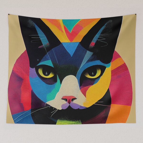 Item preview, Abstract Cat designed and sold by Texterns.