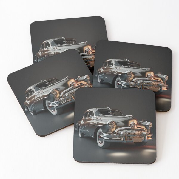 Item preview, Black beautiful vintage car on a clean background designed and sold by OwnByCats.