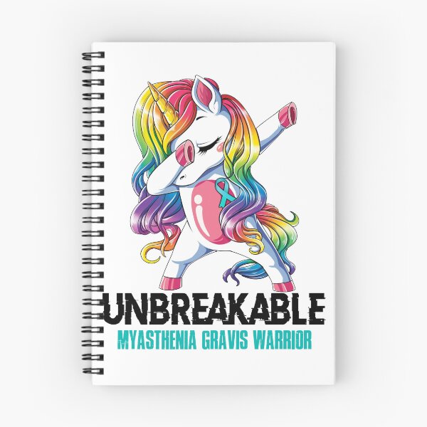 Item preview, Myasthenia Gravis Awareness - Unicorn Myasthenia Gravis Warrior Ribbon UNBREAKABLE designed and sold by Fernandezf.