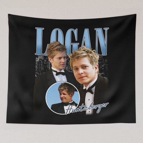 Item preview, Logan Huntzberger Signature Vintage Retro Bootleg Rap Style designed and sold by BrentZimmerman.