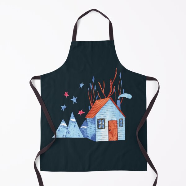 Item preview, Cute winter cabin designed and sold by pinkyfish1010.