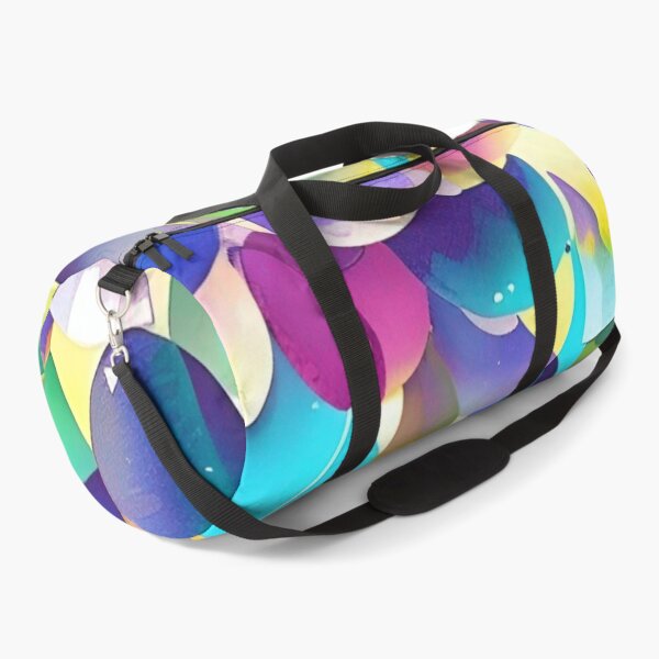 Item preview, Frivolous Hyperbolic Happenings - Colorful Circular and Oval Shape Pattern  designed and sold by bandjdesigns.