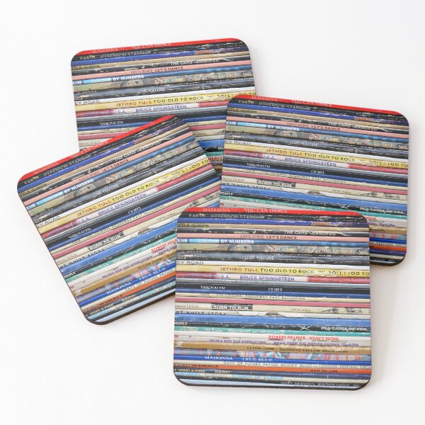 Item preview, Vintage Retro Record Album Spines designed and sold by StarvingRtist.