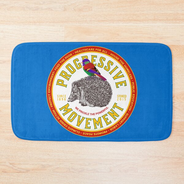 Item preview, PMD00157 Progressive Movement Designs Birdie bird with Hedgehog supporter political goals design for progressives and Bernie Sanders supporters designed and sold by ProgressiveLeft.