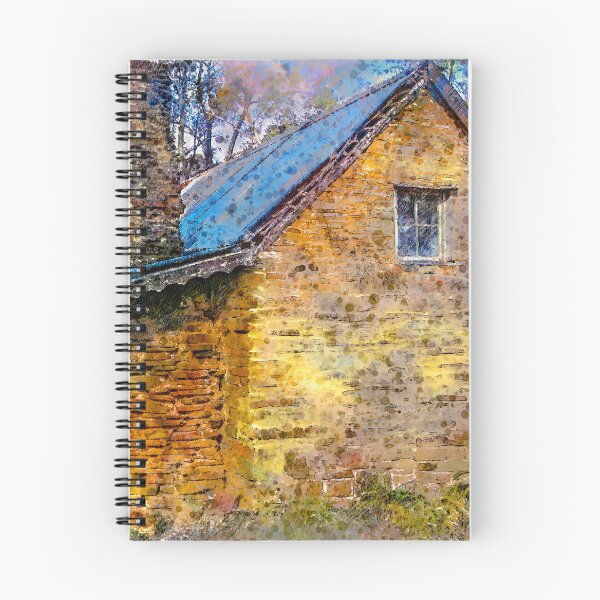 Item preview, Miners Cottage at Specimen Hill - Artists Watercolor and Sketch - Golden Square, Victoria designed and sold by Steven Jodoin.