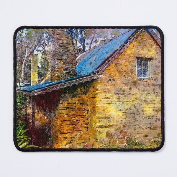 Item preview, Miners Cottage at Specimen Hill - Artists Watercolor and Sketch - Golden Square, Victoria designed and sold by Steven Jodoin.