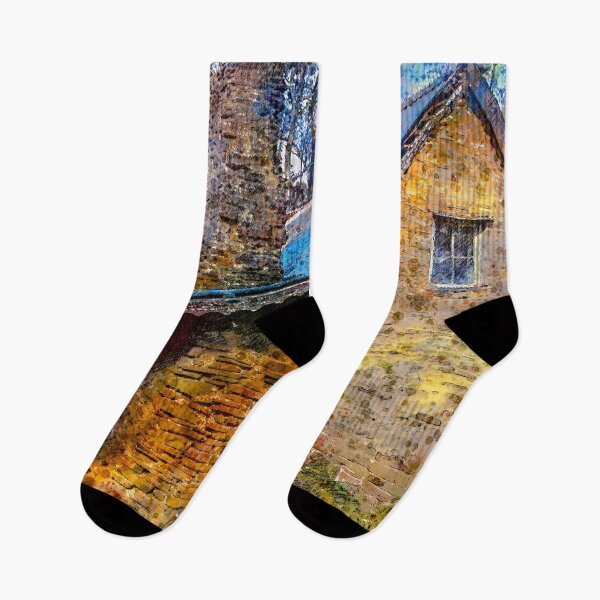 Item preview, Miners Cottage at Specimen Hill - Artists Watercolor and Sketch - Golden Square, Victoria designed and sold by Steven Jodoin.
