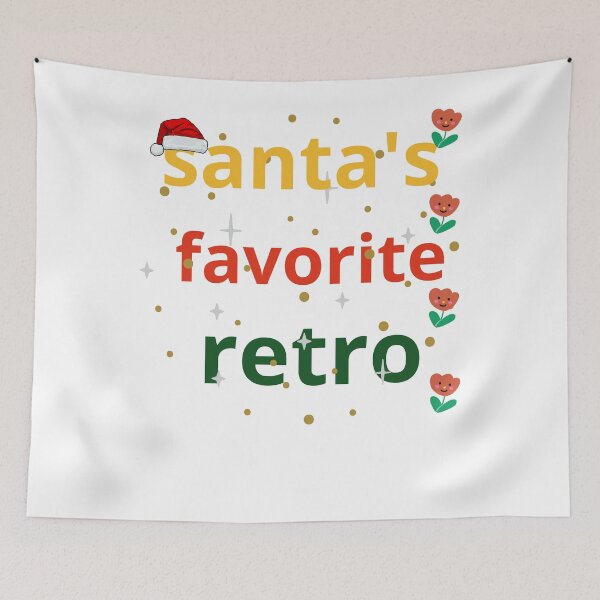 Item preview, Santas Favorite Teacher Retro Groovy Christmas Xmas Women Essential T-Shirt designed and sold by laouamra.