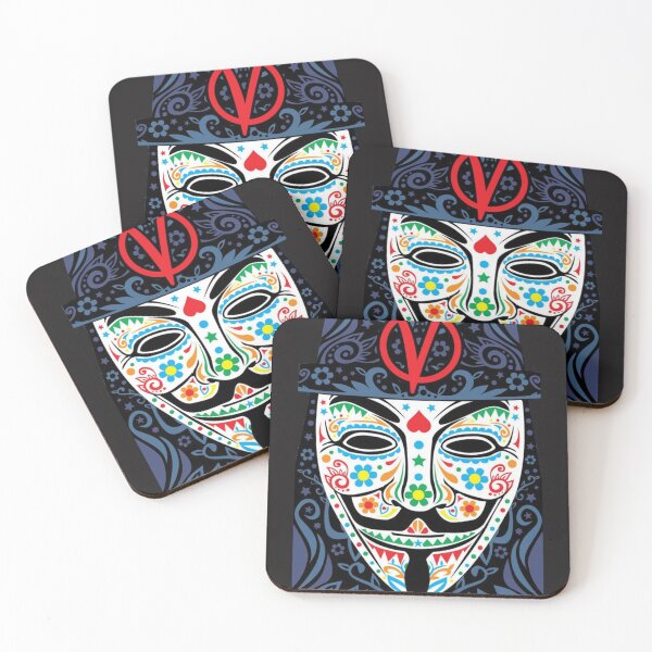 Item preview, V for vendetta colorful designed and sold by VitaliHartma.