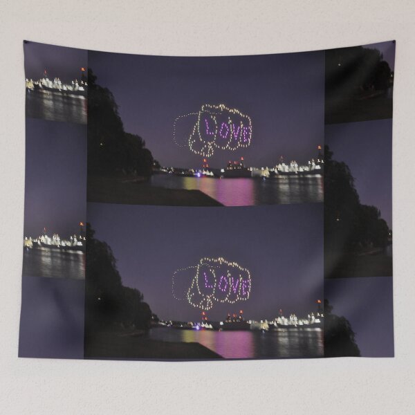 Item preview, Drone Formation Design - Fist Of Love,  Australia 20221203 designed and sold by muz2142.