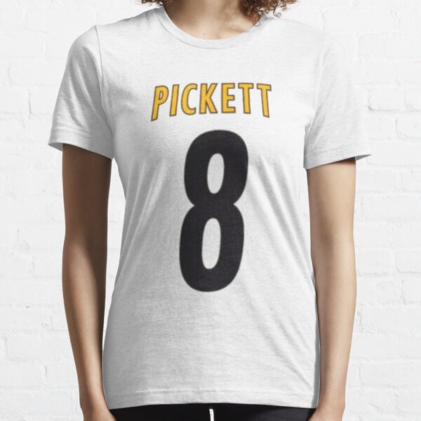 Kenny Pickett Pittsburgh Steelers Women's Gold Name & Number Logo Slim Fit  T-Shirt 