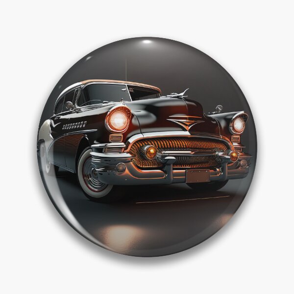 Item preview, Black vintage car on a clean dark background designed and sold by OwnByCats.