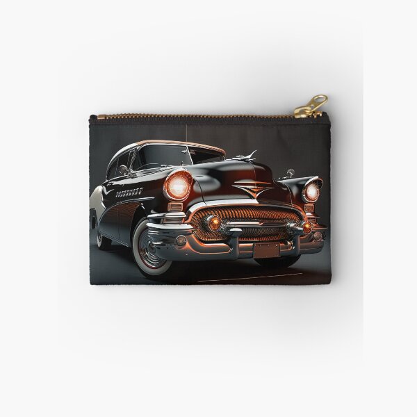 Item preview, Black vintage car on a clean dark background designed and sold by OwnByCats.