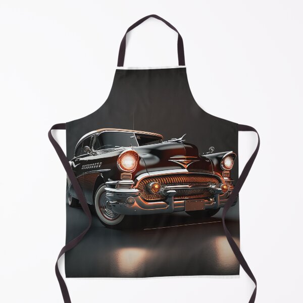 Item preview, Black vintage car on a clean dark background designed and sold by OwnByCats.