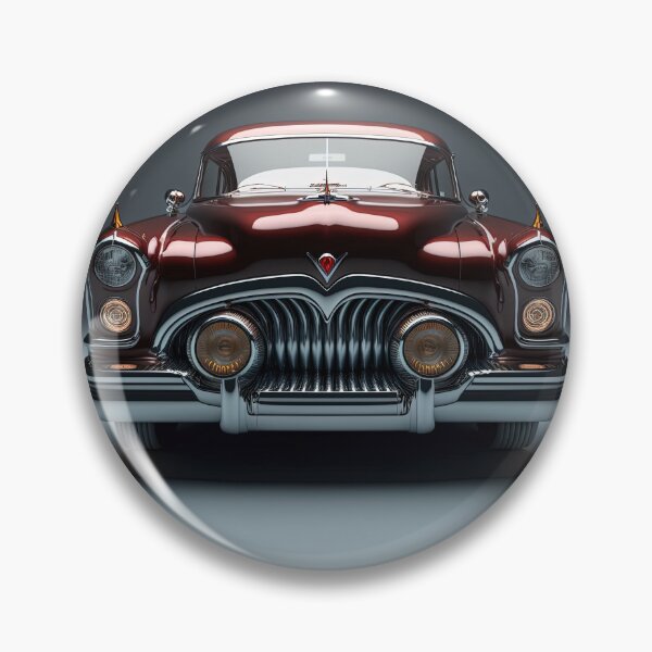 Item preview, Red vintage car on a clean background designed and sold by OwnByCats.